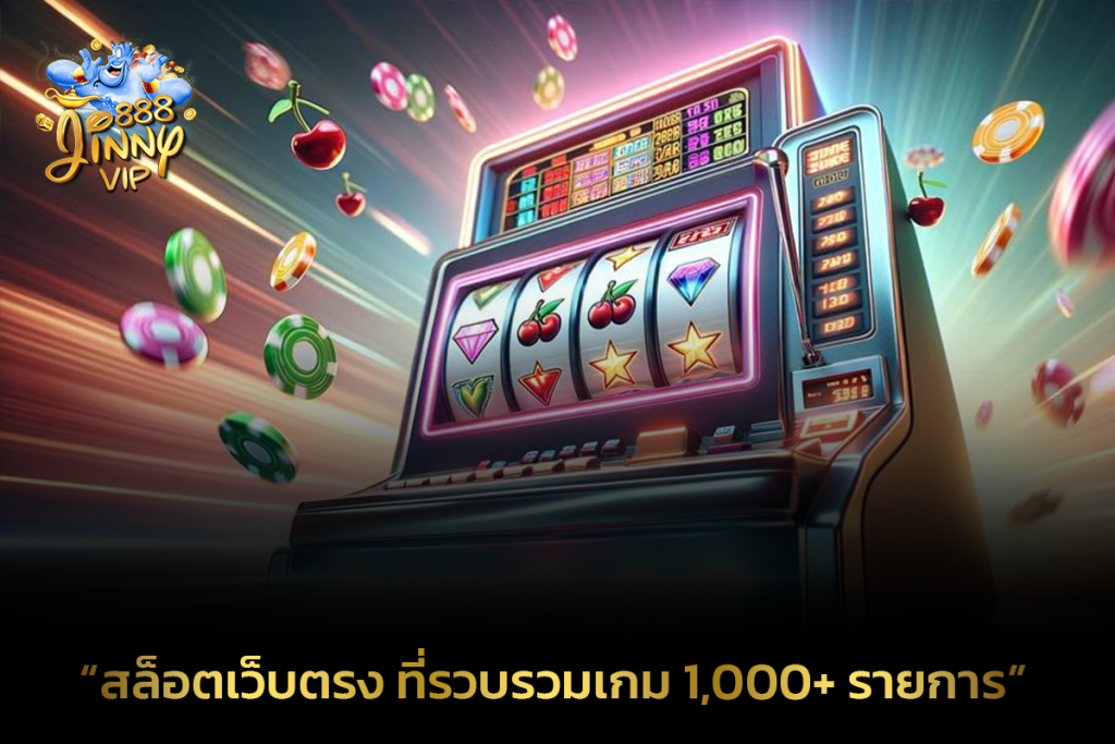 สล็อตเว็บตรง ที่รวบรวมเกม 1,000+ รายการ